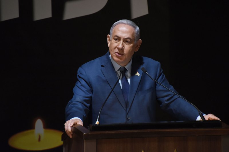 Israeli Prime Minister Benjamin Netanyahu said Israel has thousands of pages of documents proving that Iran is working on a secret nuclear weapons program in contravention to the Joint Comprehensive Plan of Action. File Photo by Debbie Hill/UPI