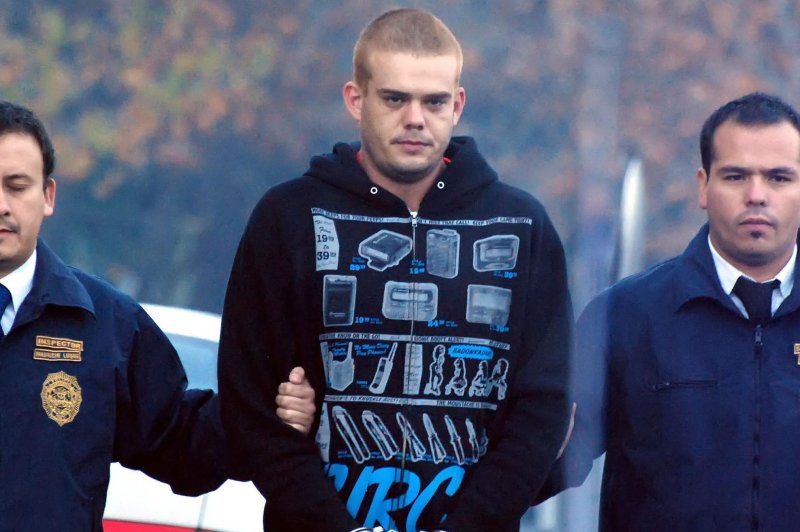 Joran van der Sloot has released a video offering a glimpse of his life in a Peruvian prison claiming he shot the video "for security." UPI/Dinko Eichin