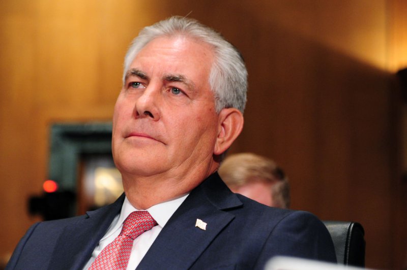 Exxon Mobil CEO and Chairman Rex Tillerson says the weak oil economy is taking a protracted toll on earnings, though production levels have been more or less spared. File photo by Kevin Dietsch/UPI