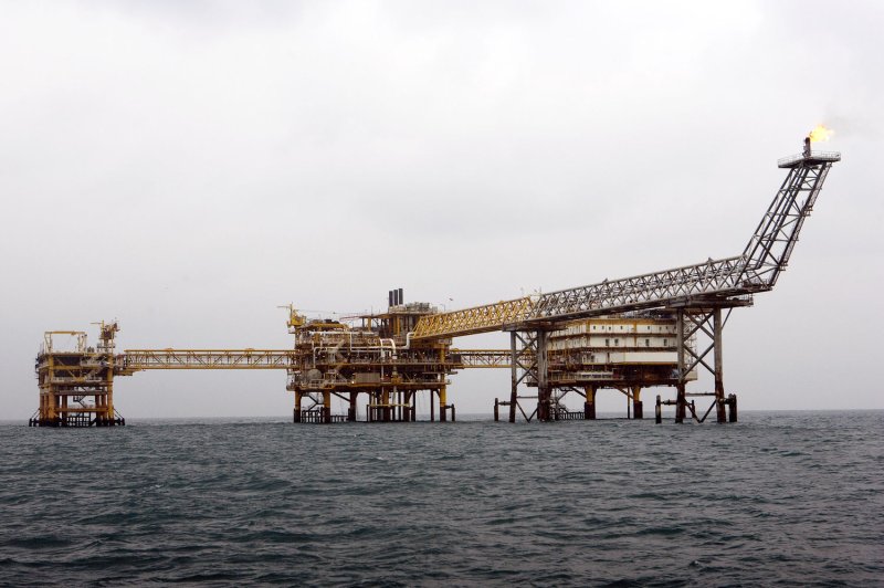 French energy company Total confirms agreement with Iran to help develop parts of the giant offshore South Pars natural gas complex. Photo by Maryam Rahmanian/UPI | <a href="/News_Photos/lp/0c987ad5bc5a40b8bc2ee66e2d147563/" target="_blank">License Photo</a>