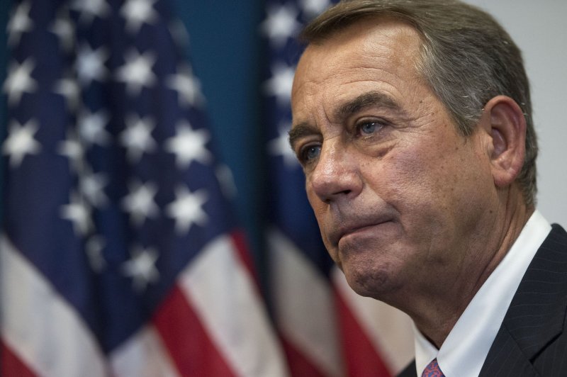 Speaker of the House John Boehner, R-Ohio, sent a Defense policy bill to the White House on Tuesday for a signature, but President Obama has indicated he plans to veto the measure. File photo by Kevin Dietsch/UPI | <a href="/News_Photos/lp/dd634f18f8d2fa4f028c3acb3243f83f/" target="_blank">License Photo</a>