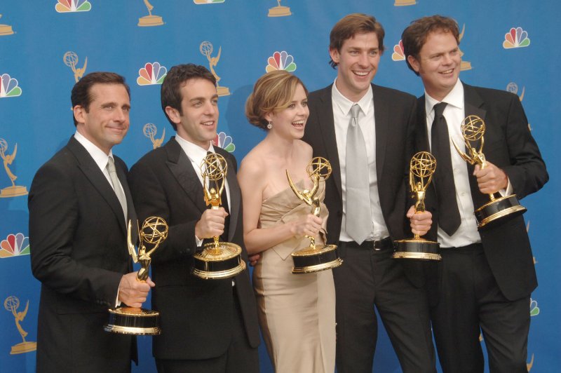 A satellite TV retailer is offering a $1,000 payment to a winning applicant willing to watch 15 hours of&nbsp; 'The Office' and take notes. File Photo by Jim Ruymen/UPI
