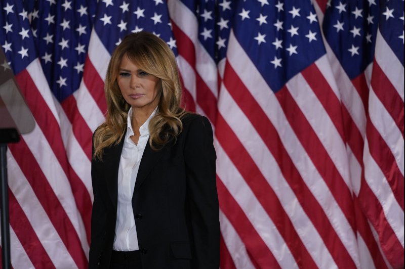 First lady Melania Trump has launched a&nbsp; new platform that will sell non-fungible tokens. File Photo by Chris Kleponis/UPI | <a href="/News_Photos/lp/21384a1968e02102978c7b77ce544ffc/" target="_blank">License Photo</a>