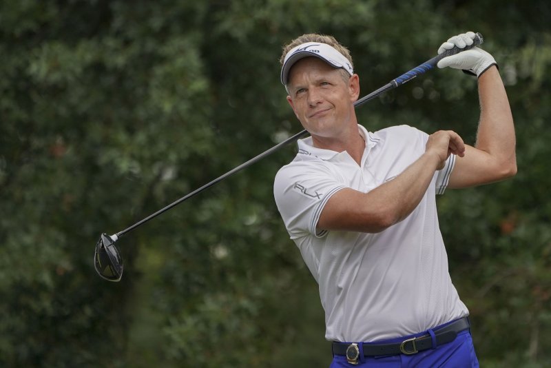 Luke Donald, who appeared in the Ryder Cup four times as a player, will captain Team Europe in 2023. File Photo by Nell Redmond/UPI