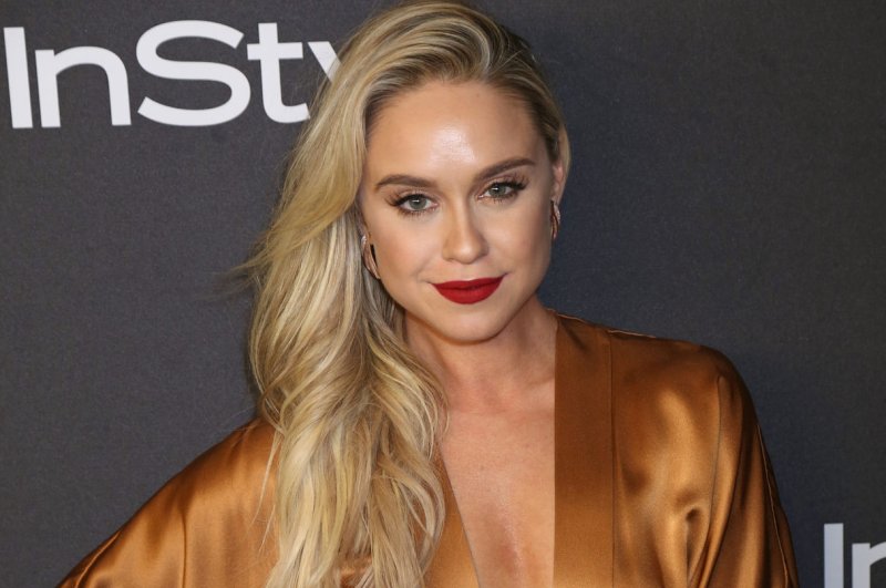 Becca Tobin at the InStyle and Warner Bros. Golden Globes after-party on January 10. The actress is engaged to Zach Martin. File Photo by David Silpa/UPI | <a href="/News_Photos/lp/3c33ec712708f9369feab37fef1b0b3d/" target="_blank">License Photo</a>