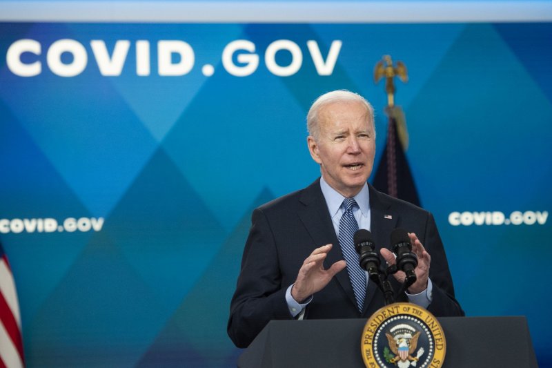 "Today, we mark a tragic milestone: one million American lives lost to COVID-19," President Biden said on Thursday. Biden co-hosted a global COVID-19 summit Thursday, announcing new U.S. support for worldwide anti-COVID-19 efforts as he called on Congress to renew COVID-19 funding. File Photo by Rod Lamkey /UPI