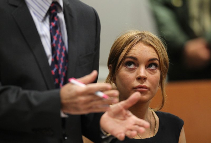 Increased spirituality in addicted teens linked to abstinence. Lindsay Lohan is seen during a pretrial hearing at the Airport Branch Courthouse in Los Angeles on Jan. 30, 2013. UPI/David McNew/Pool | <a href="/News_Photos/lp/3b65691f88037103303b47c0c84a27b3/" target="_blank">License Photo</a>
