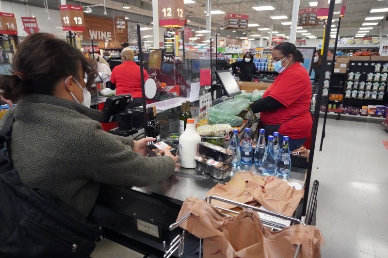 The Commerce Department said Wednesday consumer prices showed no increase from June to July, which soundly beat analysts' expectations. Most anticipated that the Consumer Price Index would show a rise of 0.2% last month. File Photo by Bill Greenblatt/UPI | <a href="/News_Photos/lp/449f006a46a53b76798183095c36abdf/" target="_blank">License Photo</a>