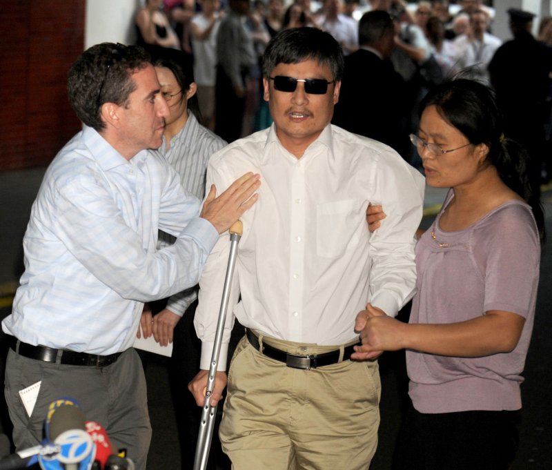Chinese dissident's nephew gets 39 months