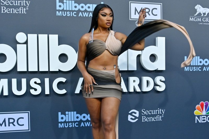 Megan Thee Stallion went on "The Tonight Show Starring Jimmy Fallon" and talked about the song selection process for her new album, "Traumazine." File Photo by Jim Ruymen/UPI | <a href="/News_Photos/lp/14b11e7d23feabb76a09a216492d7f73/" target="_blank">License Photo</a>