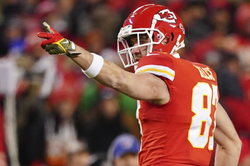 Kansas City Chiefs star Travis Kelce is my top fantasy football tight end for 2023. File Photo by Kyle Rivas/UPI