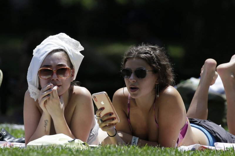 When temperatures rise, so do hateful tweets, according to a new study. File Photo by John Angelillo/UPI | <a href="/News_Photos/lp/198dfe705e2b98c1d8d0d5b95f676045/" target="_blank">License Photo</a>