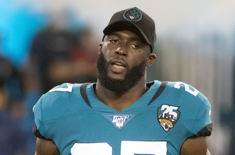 The Jacksonville Jaguars have yet to find a trade partner for running back Leonard Fournette. File Photo by Joe Marino/UPI | <a href="/News_Photos/lp/2cf580b08f69fc6efa43b8e0ad304346/" target="_blank">License Photo</a>