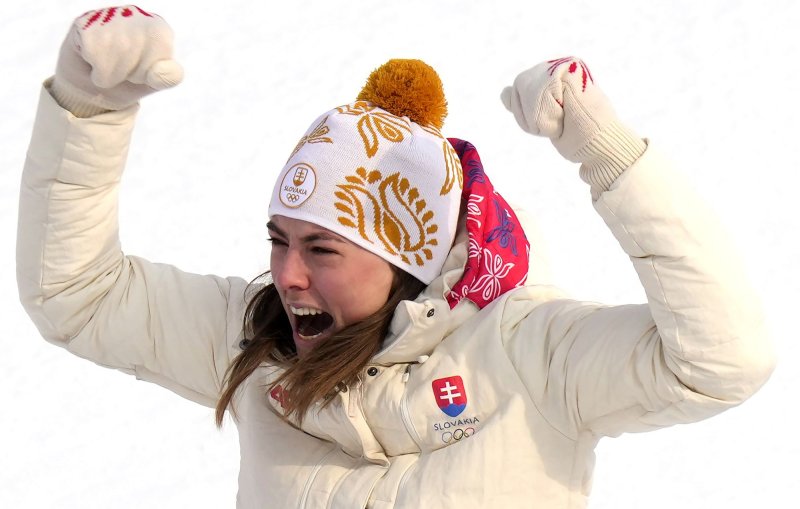Petra Vlhova wins Slovakia's first-ever Olympic Alpine medal with gold in slalom