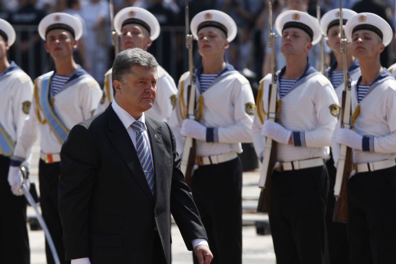 Ukrainian President Petro Poroshenko in Kiev on June 7, 2014. (UPI/Ivan Vakolenko)