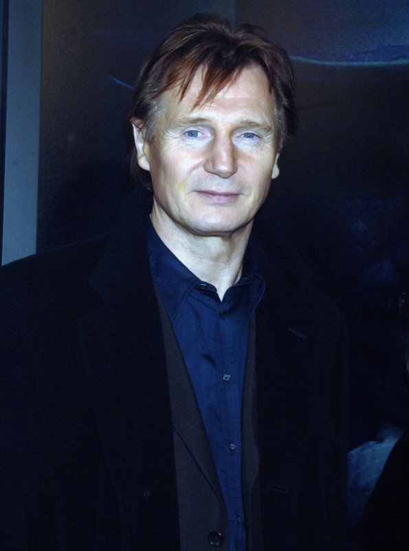 Actor Liam Neeson attends the New York premiere of the film "There Will Be Blood" on Dec. 10, 2007.