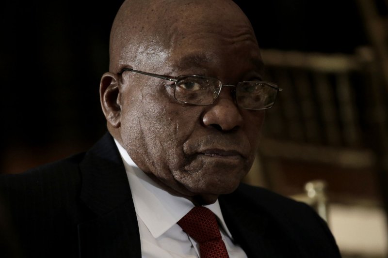 A South African judge on Tuesday postponed the corruption trial of former President Jacob Zuma to Sept. 9 as he undergoes treatment for an undisclosed illness. File Pool photo by Peter Foley/UPI