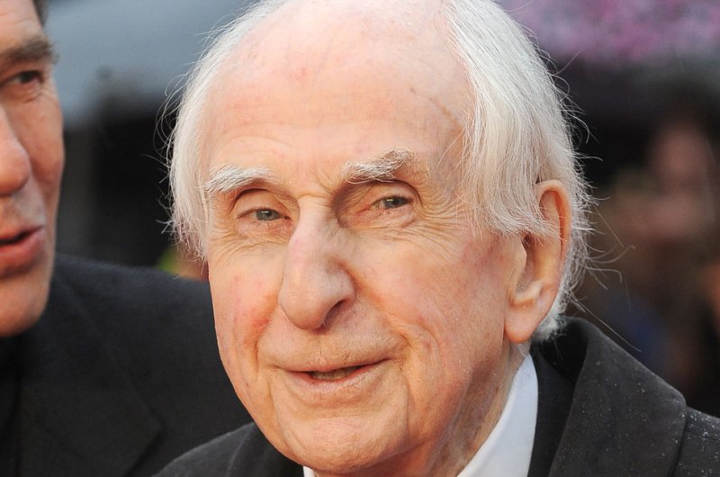 The creator of the Paddington Bear books Michael Bond attends the World Premiere of "Paddington" on November 23, 2014. Bond died Tuesday at the age of 91. File Photo by Paul Treadway/UPI