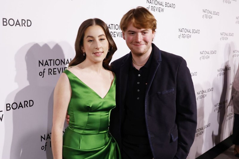 Alana Haim (L) and Cooper Hoffman attend the National Board of Review awards gala on Tuesday. Photo by John Angelillo/UPI