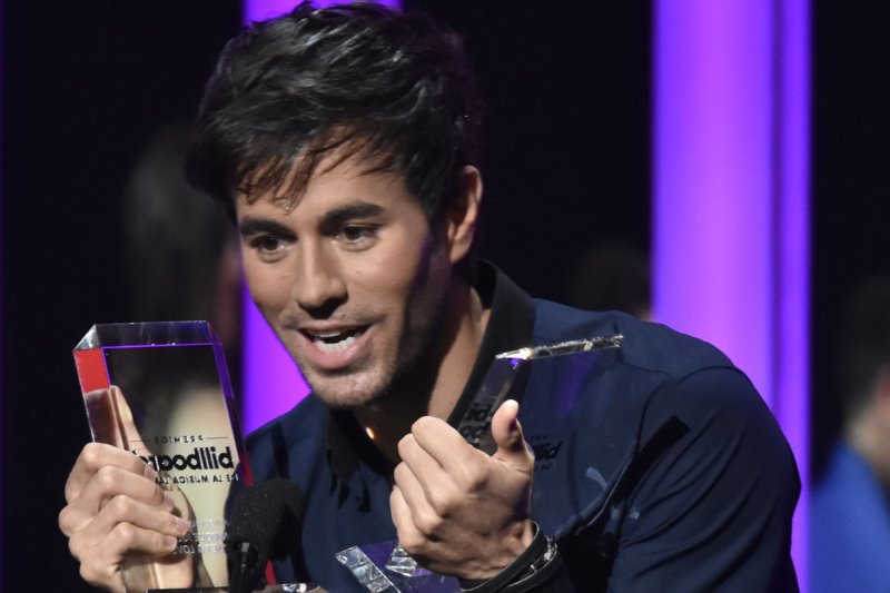 Enrique Iglesias entertains daughter Lucy and son Nicholas in a cute new clip. File Photo by Gary I. Rothstein/UPI | <a href="/News_Photos/lp/37b89d3797a4b23f9496e680d1bfb4bf/" target="_blank">License Photo</a>