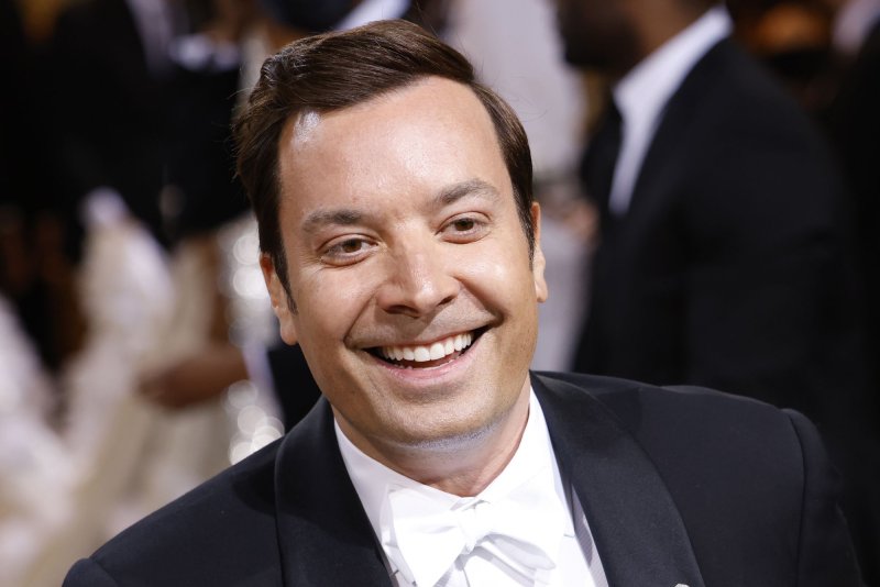 Jimmy Fallon hosts "The Tonight Show starring Jimmy Fallon," which will return with new episodes next week. File Photo by John Angelillo/UPI