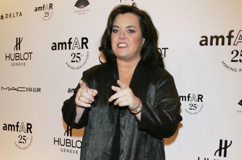 Rosie O'Donnell arrives for the amfAR 25th Annual New York Gala at Cipriani in New York on February 9, 2011. UPI /Laura Cavanaugh