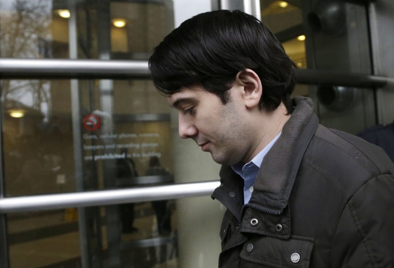Shkreli's securities fraud trial scheduled for June 2017