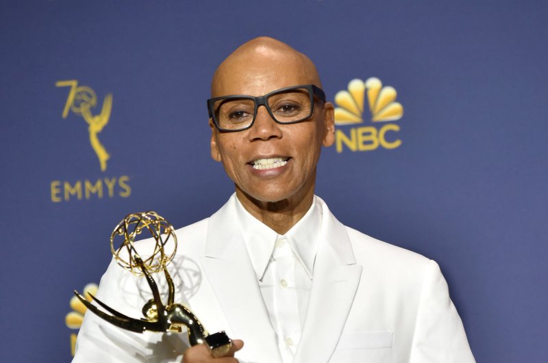RuPaul Charles, winner of the award for Outstanding Reality-Competition Program for "RuPaul's Drag Race," appears backstage during the 70th annual Primetime Emmy Awards in Los Angeles on September 17. Charles is to star in a new Netflix series called "AJ and the Queen." Photo by Christine Chew/UPI