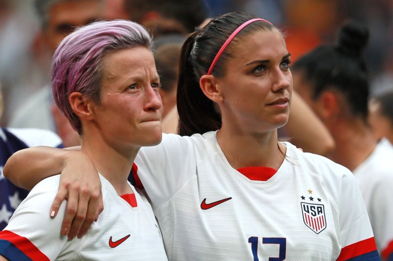 The lawsuit pitted some of the most popular players -- including Alex Morgan and Megan Rapinoe -- against the top American soccer federation. &nbsp;File Photo by David Silpa/UPI