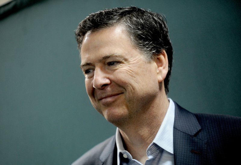 Former FBI Director James Comey agreed Sunday to testify before Congress in private on an investigation into the FBI and Justice Department's handlings of probes into Hillary Clinton's email practices and Russian interference in the 2016 presidential election. Photo by Dennis Van Tine/UPI