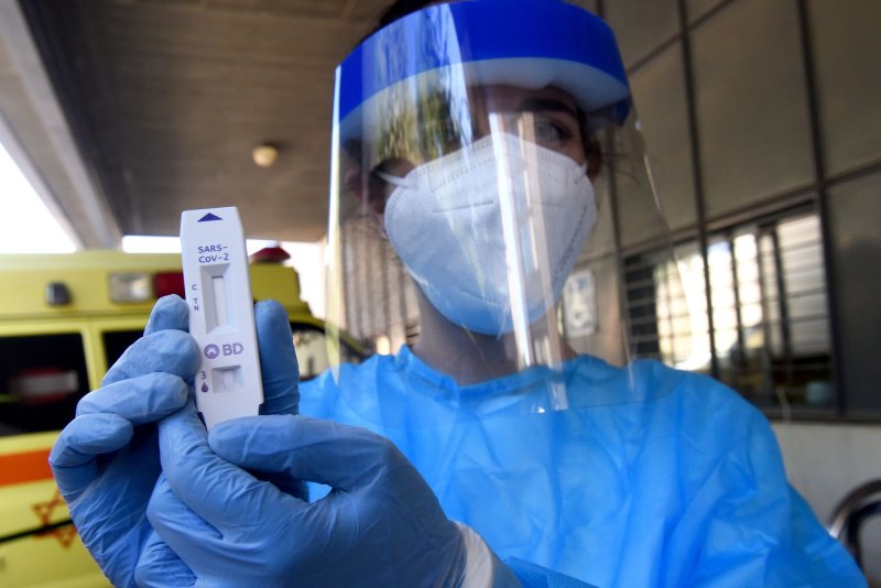 Rapid antigen tests for COVID-19 are faster but less accurate, and some medical providers are hesitant to rely on them. File&nbsp;Photo by Debbie Hill/UPI