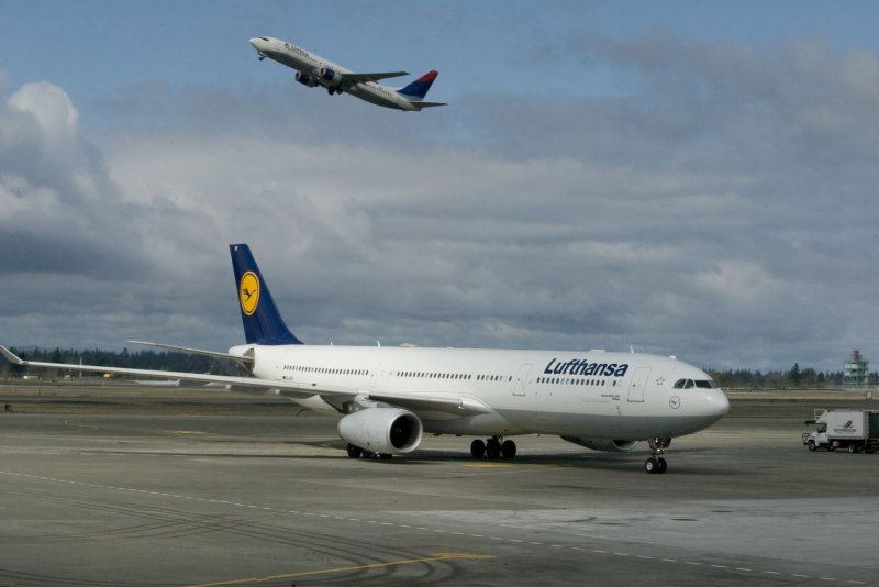 Lufthansa has said the strike will ground around 3,800 flight and could cost the company tens of millions of euros. (UPI Photo/Jim Bryant) | <a href="/News_Photos/lp/aac6cd3ad76e54dc51b3681cbb01ab6f/" target="_blank">License Photo</a>