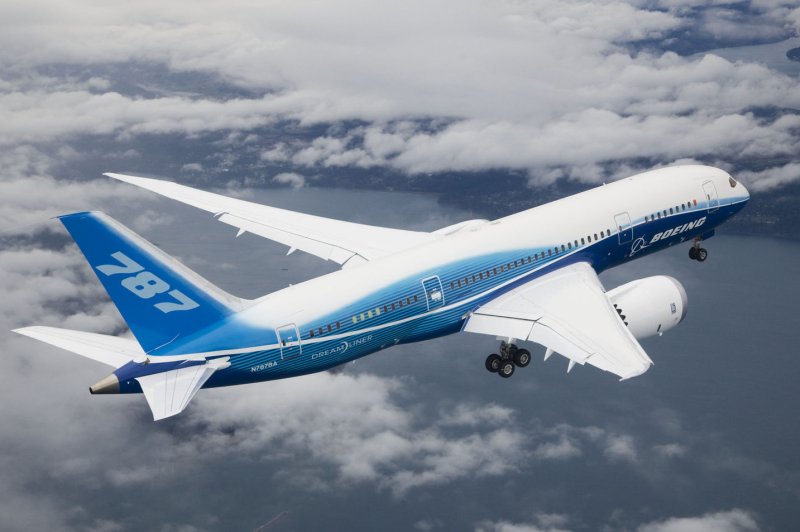The Federal Aviation Administration issued a safety directive on April 30, 2015, indicating a technical software glitch with Boeing's 787 Dreamliners that can trigger the jet's power generators to go into "fail safe" mode and cut power to the plane. File Photo: UPI/Boeing
