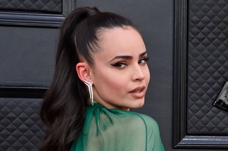 "Purple Hearts," a new romantic drama film starring "Descendants" actress Sofia Carson, is coming to Netflix in July. File Photo by Jim Ruymen/UPI