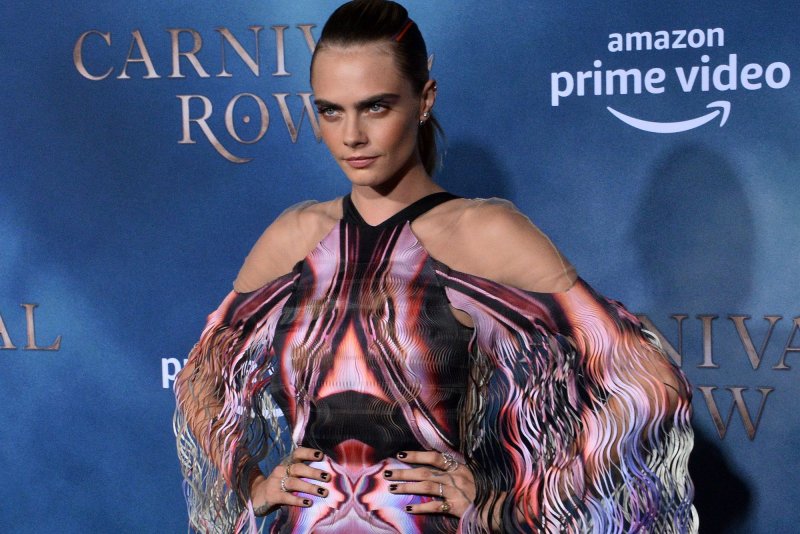 Cara Delevingne is working on the BBC/Hulu docu-series "Planet Sex." File Photo by Jim Ruymen/UPI | <a href="/News_Photos/lp/a2ab6be51ef745a65e7cf7c53dd35f13/" target="_blank">License Photo</a>