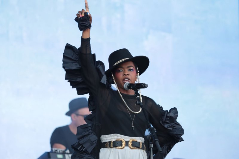 Lauryn Hill will headline this year's ESSENCE Festival along with Megan Thee Stallion. File Photo by Hugo Philpott/UPI