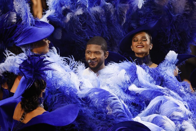 Usher extended his "Past Present Future" tour following his performance at the Super Bowl LVIII halftime show. File Photo by John Angelillo/UPI