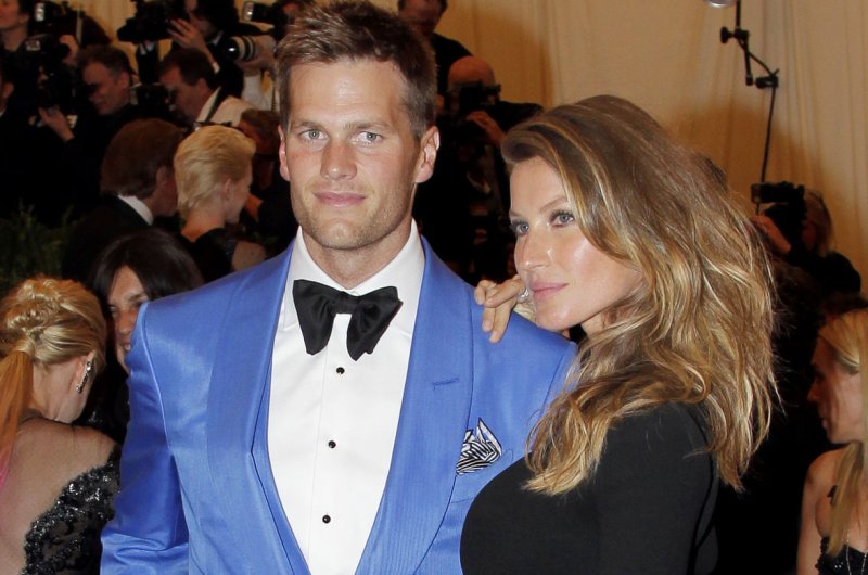 Tampa Bay Buccaneers quarterback Tom Brady and his ex-wife model Gisele Bundchen are named in a class-action lawsuit over the collapse of crypto exchange FTX. File photo by John Angelillo/UPI
