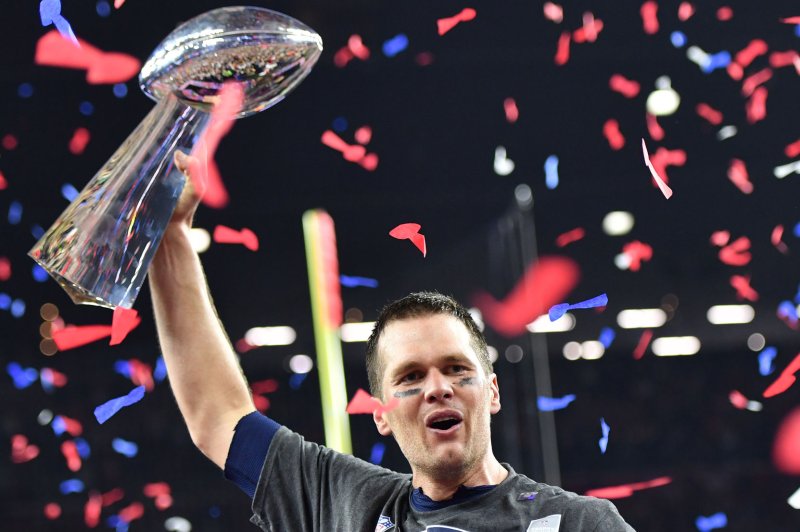 The Super Bowl 2017 ratings were down slightly from last year despite the New England Patriots epic comeback in their 34-28 overtime win vs. the Atlanta Falcons. Photo by Kevin Dietsch/UPI