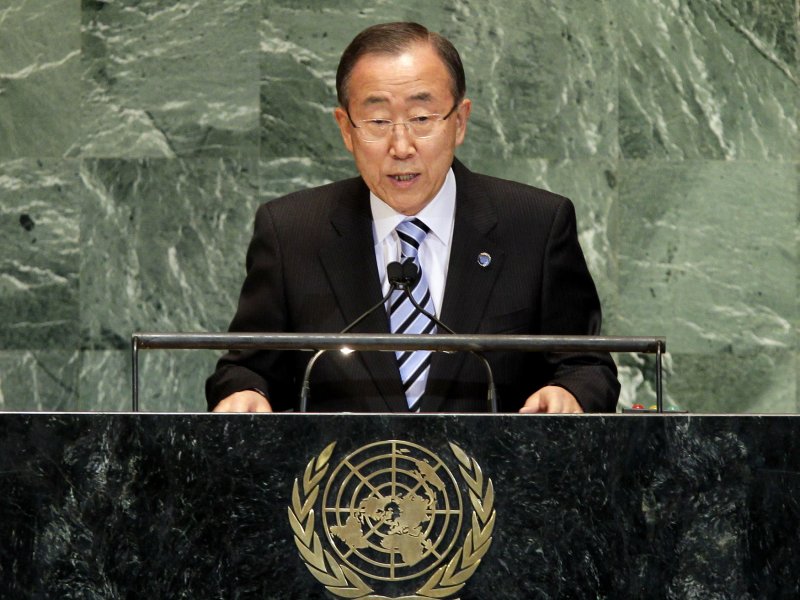 Ban Ki-moon: Syrian civil war death toll tops 100,000