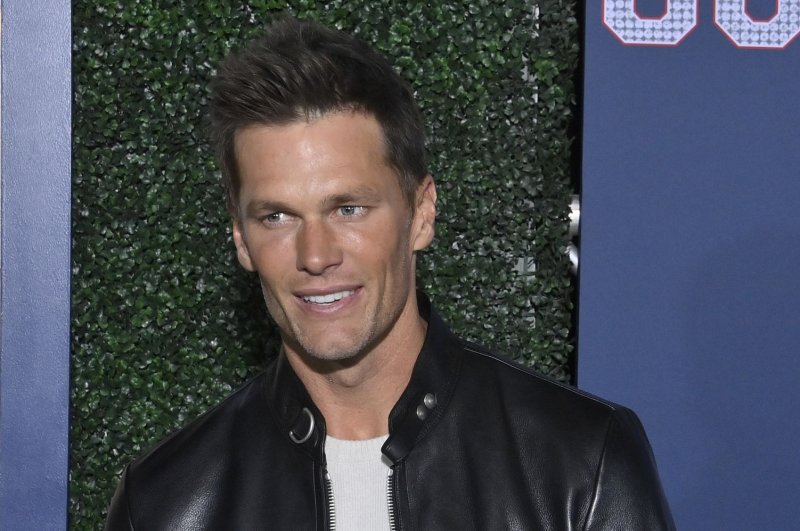 Tom Brady (pictured) and Irina Shayk were spotted getting close in Los Angeles following his split from Gisele Bundchen. File Photo by Jim Ruymen/UPI