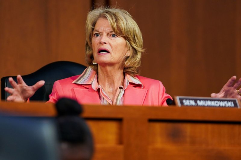 Sen. Lisa Murkowski, seen here during a Senate hearing in September, announced Friday that she will campaign in 2022 for another six years in the U.S. Senate.&nbsp; File Photo by Greg Nash/UPI