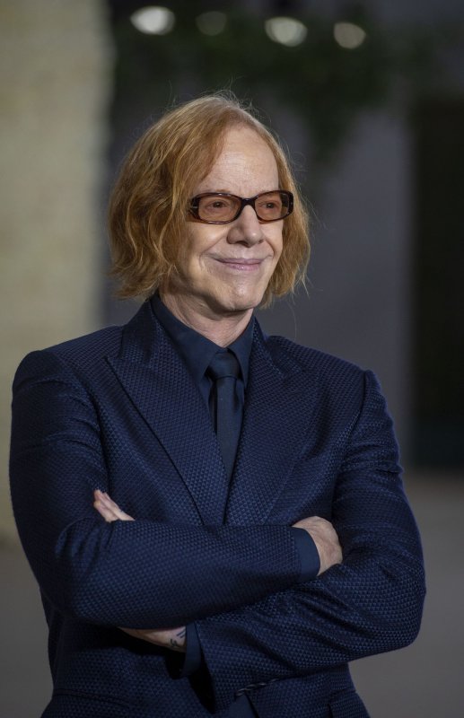 Danny Elfman attends the Academy Museum Gala at the Academy of Motion Pictures in Los Angeles on October 15. The composer turns 70 on May 29. File Photo by Mike Goulding/UPI