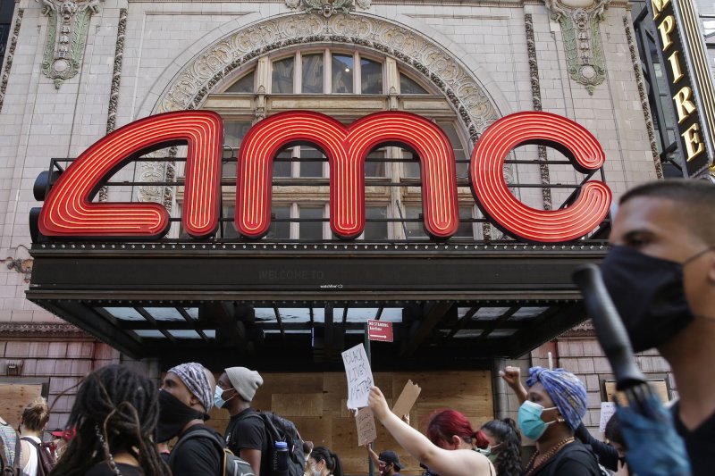 AMC Theatres announced the company would re-open 1,000 movie theaters worldwide in July in time for new blockbusters like Disney's "Mulan." File photo by John Angelillo/UPI