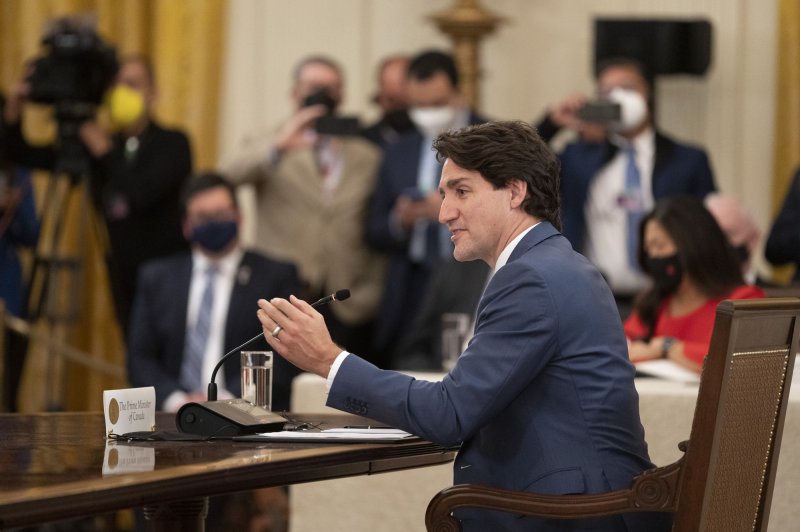 Prime Minister Justin Trudeau's efforts to leverage immigration as a means of addressing labor shortages exacerbated by an aging population saw Canada's population grow at its fastest rate in 65 years in 2022. File Photo by Chris Kleponis/UPI