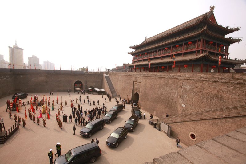 The Chinese city of Xi'an, home to 13 million people, was locked down on Thursday to contain a COVID-19 outbreak. File Photo by UPI/Stephen Shaver