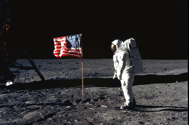On July 20, 1969, U.S. Apollo 11 astronauts Neil Armstrong and Edwin "Buzz" Aldrin became the first humans to set foot on the moon. File Photo courtesy of NASA