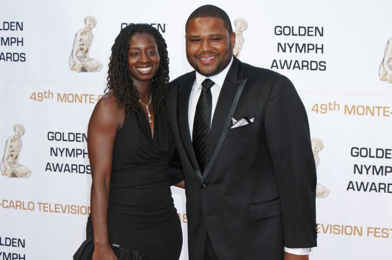 Actor Anthony Anderson and his wife Alvina arrive on the red carpet before the closing ceremony of the 49th Monte Carlo Television Festival in Monaco on June 11, 2009. Photo by David Silpa/UPI Alvina has filed for divorce from Anthony after 20 years of marriage.
