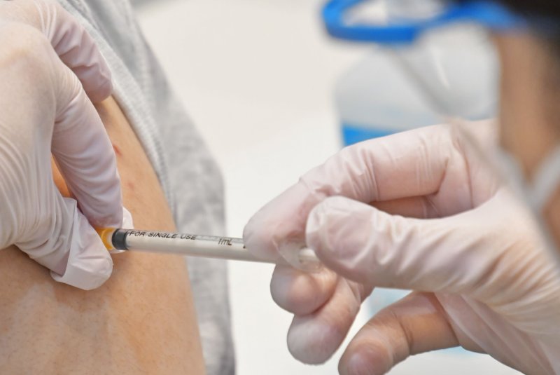Mixing and matching booster shots for the three COVID-19 vaccines available in the United States is safe and effective, a new study suggests. File&nbsp;Photo by Keizo Mori/UPI