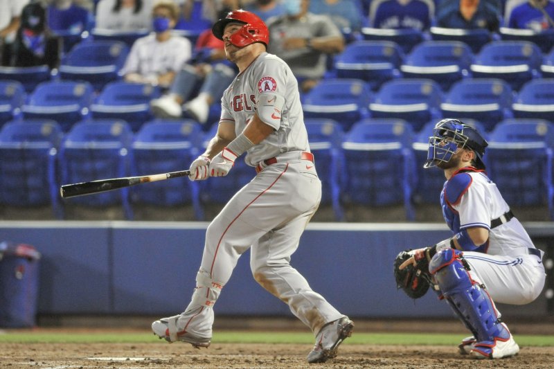 Angels' Mike Trout smacks MLB-long 472-foot homer vs. Rangers